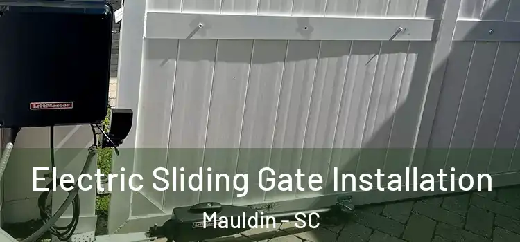 Electric Sliding Gate Installation Mauldin - SC